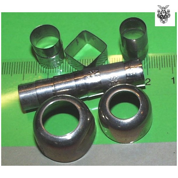 &Oslash;19,50x14 mm Indstiksring Army