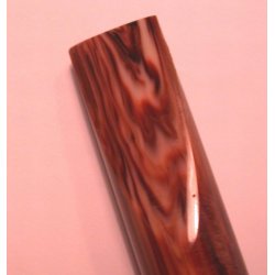 Akrylstang 15,5 mm Brun/Lys/Mrk, Beregnes pr. cm