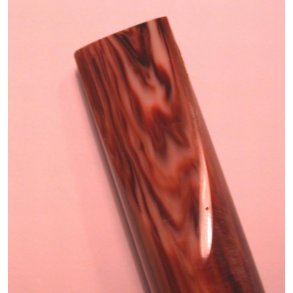 Akrylstang 15,5 mm Brun/Lys/Mrk, Beregnes pr. cm