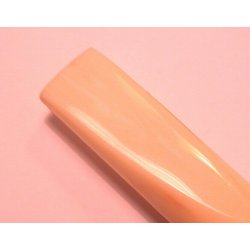 Akrylstang 16 Hvid/Lysgul, Beregnes pr. cm