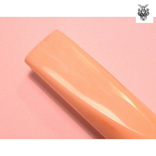 Akrylstang 16 Hvid/Lysgul, Beregnes pr. cm