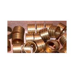 &Oslash;16x10 mm Messingring  1mm gods Royal Navy