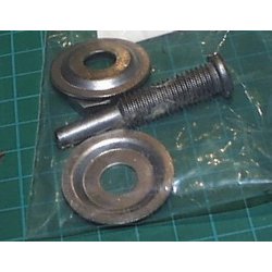 Sp�ndedorn til pudse-/glinseskiver