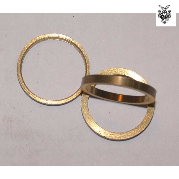 18x2 mm Messingring,