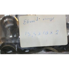 13,5x1 mm Ebonitring