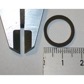 16,5x2 mm Ebonitring