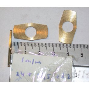 20/12,5x1 mm (BxH) oval messingring