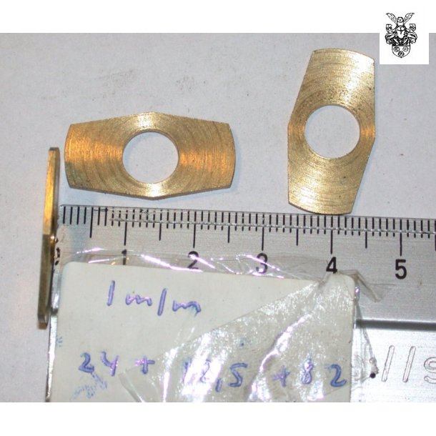 20/12,5x1 mm (BxH) oval messingring