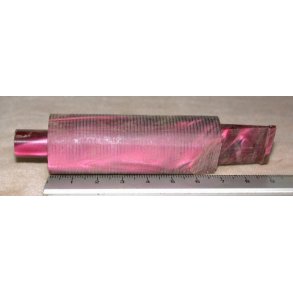25x92 mm Pink/Dark Acrilicmouthpiece - Handmade.