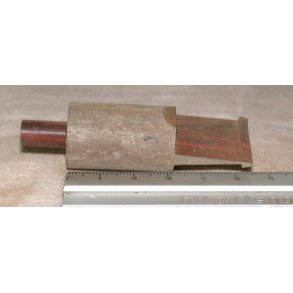 &Oslash;20x55 H&aring;ndlavet Cumberlandspids med 8 mm tap