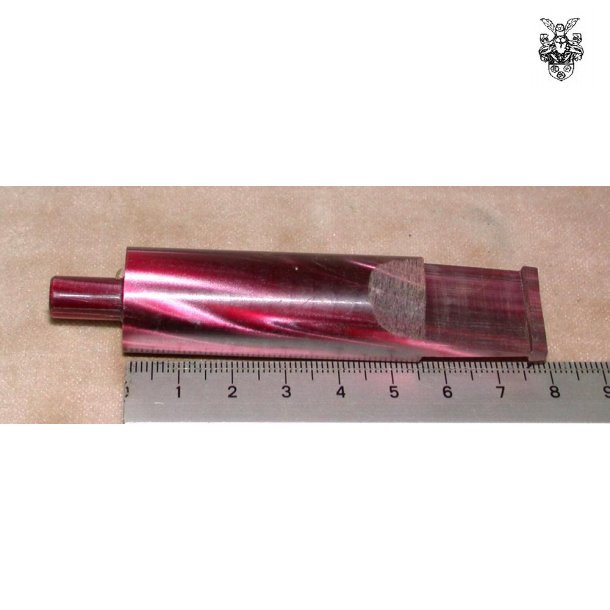 �20x78 mm Akrylspids, Lilla/M�rk (Pink) h�ndlavet 8mm