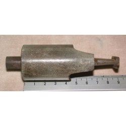 &Oslash;33,5x88 H&aring;ndlavet Ebonitspids for 9 mm filter