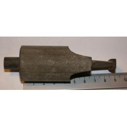 &Oslash;33,5x88 H&aring;ndlavet Ebonitspids for 9 mm filter