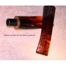 O24,2/17,3x65 SA Transparant akrylspids, 9 mm filtertap