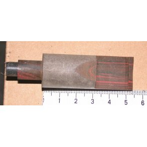 &Oslash;20x54 H&aring;ndlavet Cumberlandspids m/filtertap