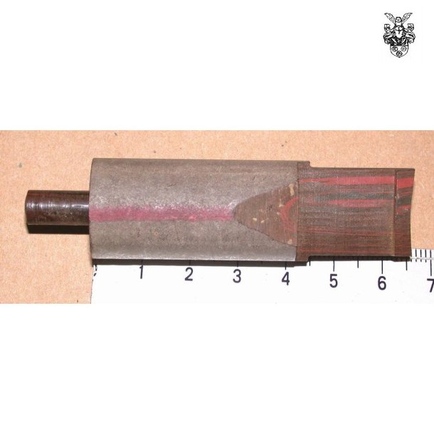 &Oslash;20x64 H&aring;ndlavet Cumberlandspids, tap 7 mm