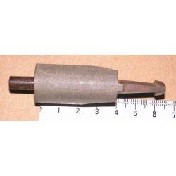 &Oslash;20x64 H&aring;ndlavet Cumberlandspids, tap 7 mm