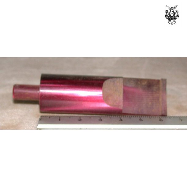 �25x80 mm Pink/m�rk Akrylspids - h�ndlavet, filtertap