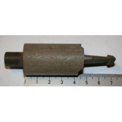 &Oslash;25x70 H&aring;ndlavet Ebonitspids, 11,5 mm tap - filter