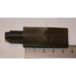 &Oslash;20x47 mm H&aring;ndlavet Ebonitspids, 11,5 mm tap/fi