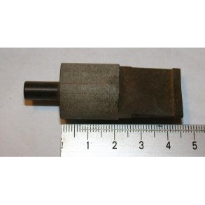 �20x44 mm H�ndlavet Ebonitspids, 7 mm tap