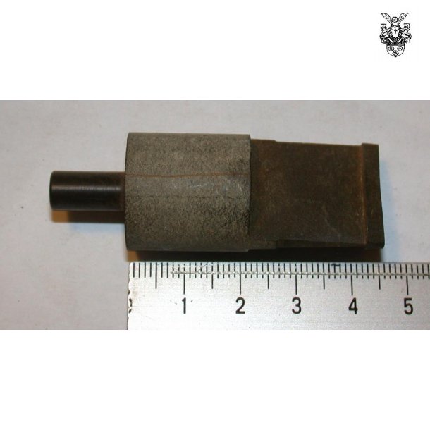 �20x44 mm H�ndlavet Ebonitspids, 7 mm tap