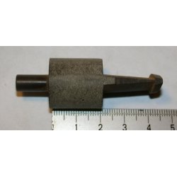 �20x44 mm H�ndlavet Ebonitspids, 7 mm tap