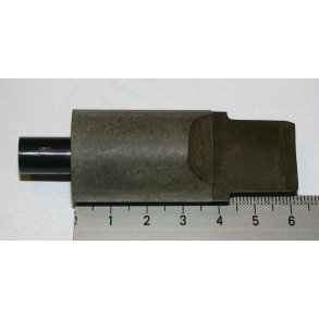 &Oslash;25x61 H&aring;ndlavet Ebonitspids, 10 mm teflontap