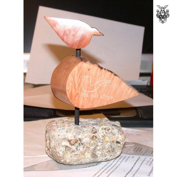 Endnu en Briarfugl er fl&oslash;jet