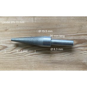 Spidstap til hurtig skift mellem polerskiverne