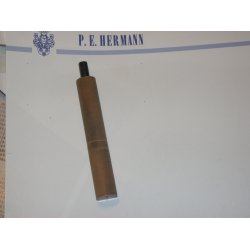 15x94 mm Kunstravspids, Gul med mrke marmoreringer, DiY