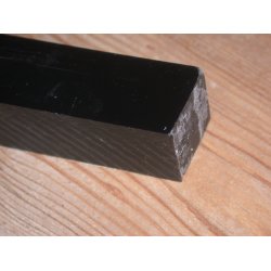 20x20 mm Sort Akryl. Beregnes pr. cm.